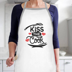 Kiss The Cook Mutfak Önlüğü - Thumbnail