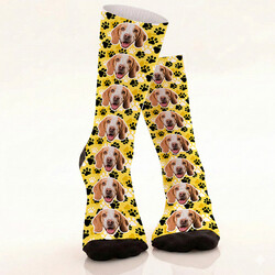  - Köpeğinizin Fotosuna Özel Çorap