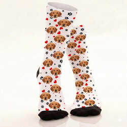  - Köpeğinizin Fotosuna Özel Şirin Çorap