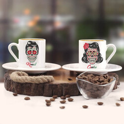 Marjinal Çiftler İkili Kahve Fincanı - Thumbnail
