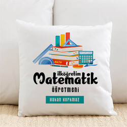  - Matematik Öğretmenlerine İsimli Yastık