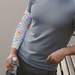  - Merhaba Desenli Hediyelik Erkek Kol Çorabı