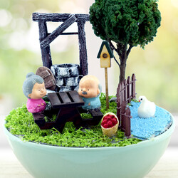 Mutlu Mesut Aşkımız Minyatür Bahçe - Thumbnail