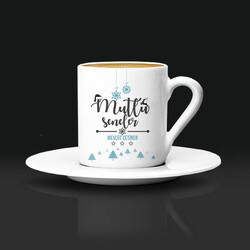 Mutlu Seneler İsimli Kahve Fincanı - Thumbnail