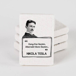  - Nikola Tesla Esprili Taş Buzdolabı Magneti