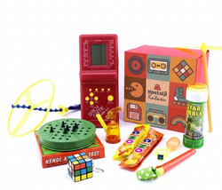 Nostaljik Oyuncaklar Hediye Sepeti - Thumbnail