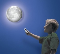 Odamdaki Ay Kumandalı Gece Lambası - Thumbnail