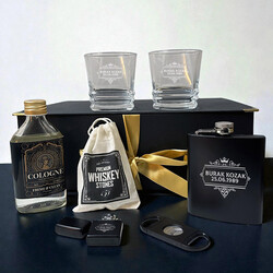  - Patrona Hediye Golden Barrel Premium Viski Seti