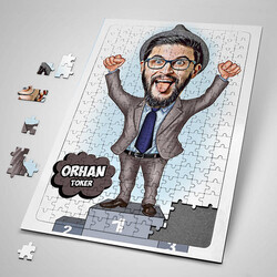  - Patronlara Özel Karikatürlü Puzzle