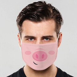  - Pig Yıkanabilir Ağız Maskesi