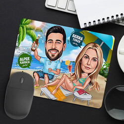  - Plajda Aşk Mousepad