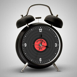 Plak Tasarımlı İsimli Çalar Saat - Thumbnail