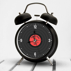 Plak Tasarımlı İsimli Çalar Saat - Thumbnail