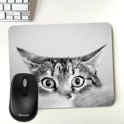  - Şaşkın Kedi Temalı Mousepad