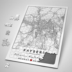 Aşkımızın Şehri Krokili ve Haritalı Puzzle - Thumbnail