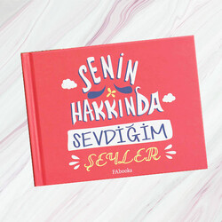 Senin Hakkında Sevdiğim Şeyler Konsept Hediye Kutusu - Thumbnail