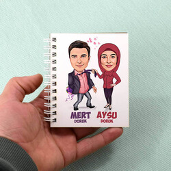  - Seninle Sonsuza Sevgilim Karikatürlü Defter