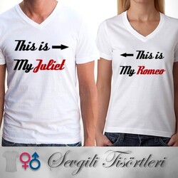  - Sevgili Tişörtleri - Romeo ve Juliet Tişört