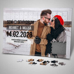  - Sevgililer Günü Hediyesi 130 Parça Puzzle