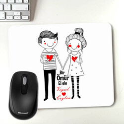  - Sevgililere Özel El Ele Mousepad