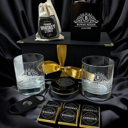 Sevgiliye Hediye Imperial Signature Crown Elegan Viski Seti - Thumbnail