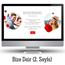 Sevgiliye Özel Web Sitesi - Thumbnail