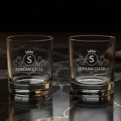  - Şık Tasarımlı İkili Noble Sip Viski Bardağı