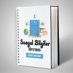  - Sosyal Bilgiler Öğretmenine Özel İsimli Defter