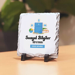  - Sosyal Bilgiler Öğretmenlerine Hediye Taş Baskı