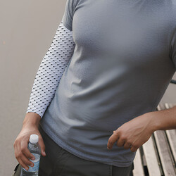  - Sperm Figürlü Dövme Görünümlü Kol Çorabı