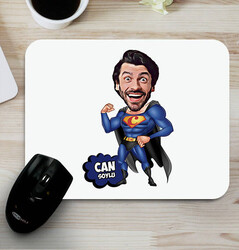  - Süper Erkek Karikatürlü Mouse Pad