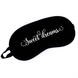  - Sweet Dreams Mesajlı Uyuma Göz Bandı