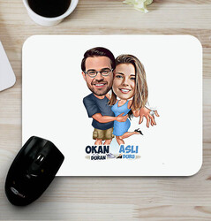  - Tektaş Yüzük Karikatürlü Mouse Pad