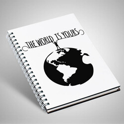  - The World Is Yours Motto Defter