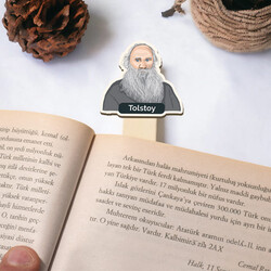 Tolstoy Esprili Çubuk Kitap Ayracı - Thumbnail