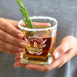 Viski Severlere Hediye İsimli Elegan Viski Bardağı - Thumbnail