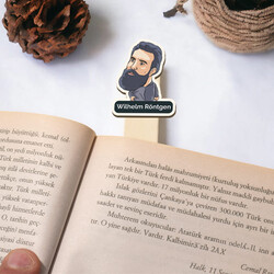  - Wilhelm Röntgen Esprili Çubuk Kitap Ayracı