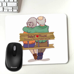  - Yaşlı Çiftler Tasarımlı Mousepad