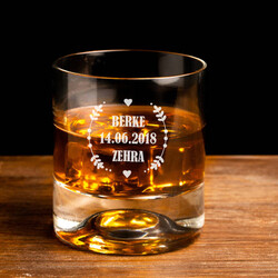  - Yıldönümüne Özel Tarihli Viski Bardağı