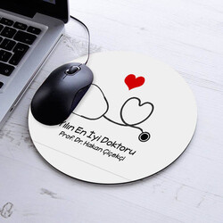  - Yılın Doktoru Temalı Yuvarlak Mousepad