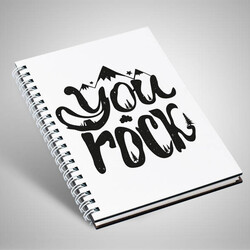  - You Rock Motto Defter